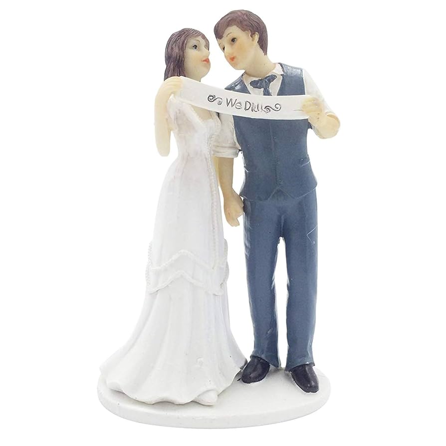 ケーキトッパー 結婚式 記念日 ウエディング ウエディングケーキトッパーの新郎新婦の結婚式の装飾樹脂の